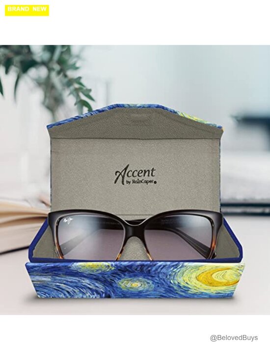 Magnetic Closure Folding Travel Eyeglasses Case for Sunglasses or Readers main image 6